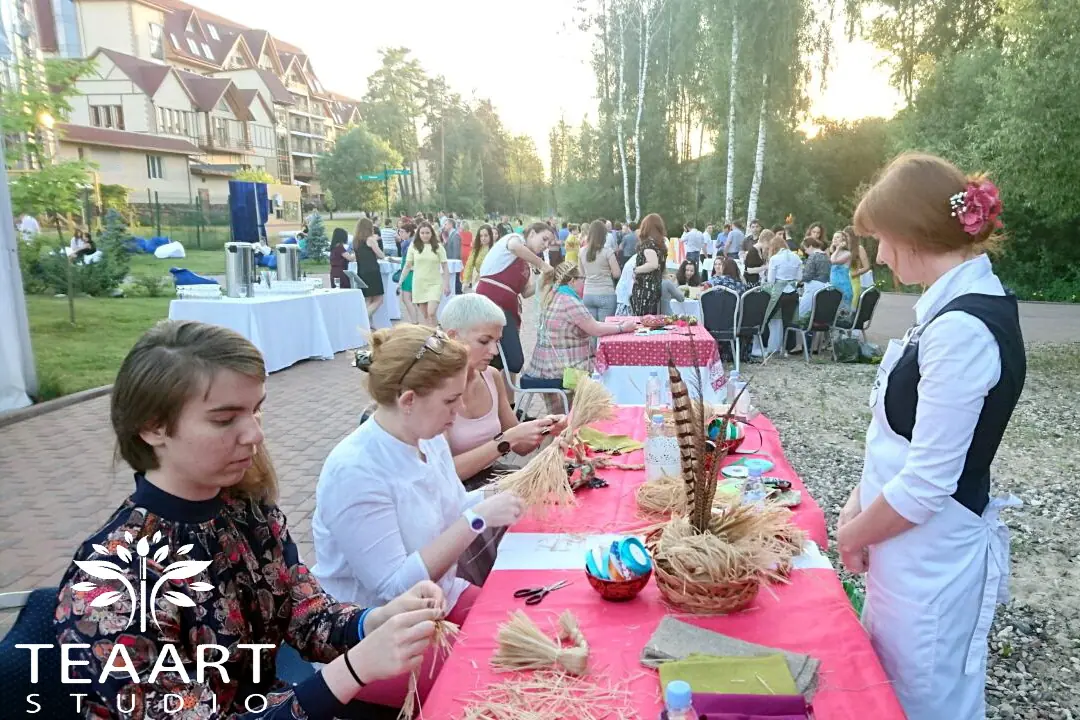 Обереговые куклы из ткани, соломы, лыка