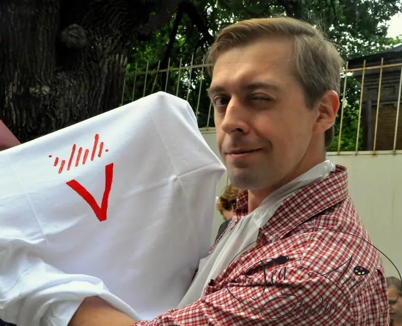 Роспись футболок с Kupi VIP — выездной мастер-класс