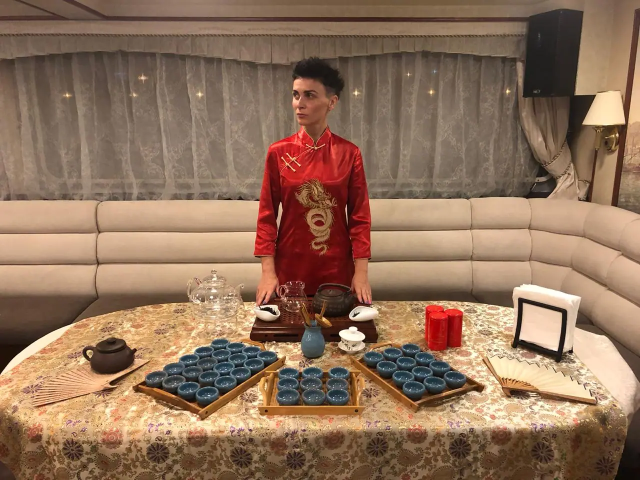 Чайная церемония на теплоходе